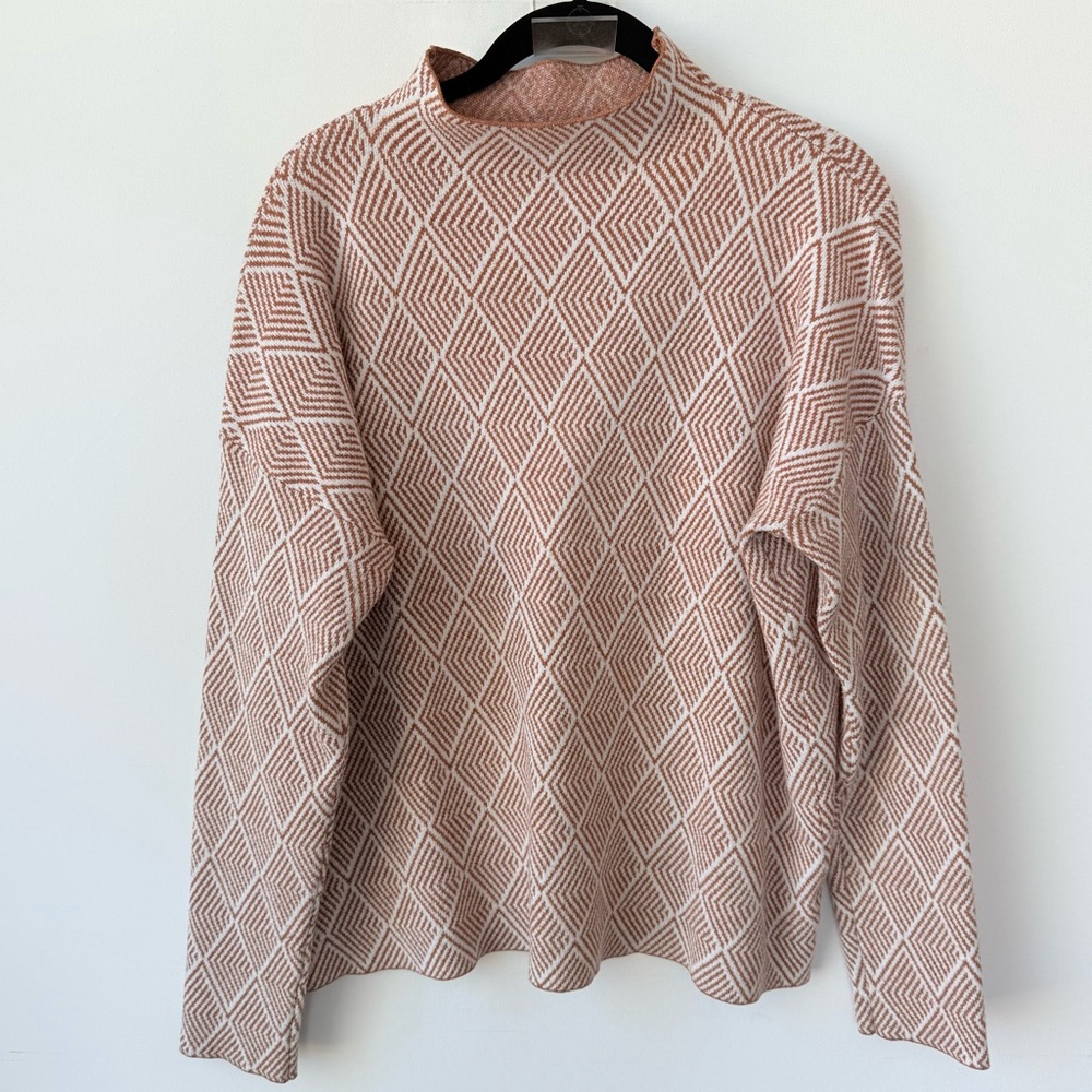 H by Halston Mock Turtleneck Sweater size XL